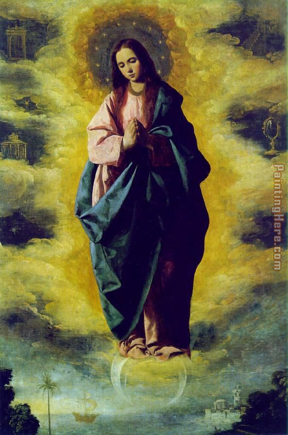 Francisco de Zurbaran The Immaculate Conception